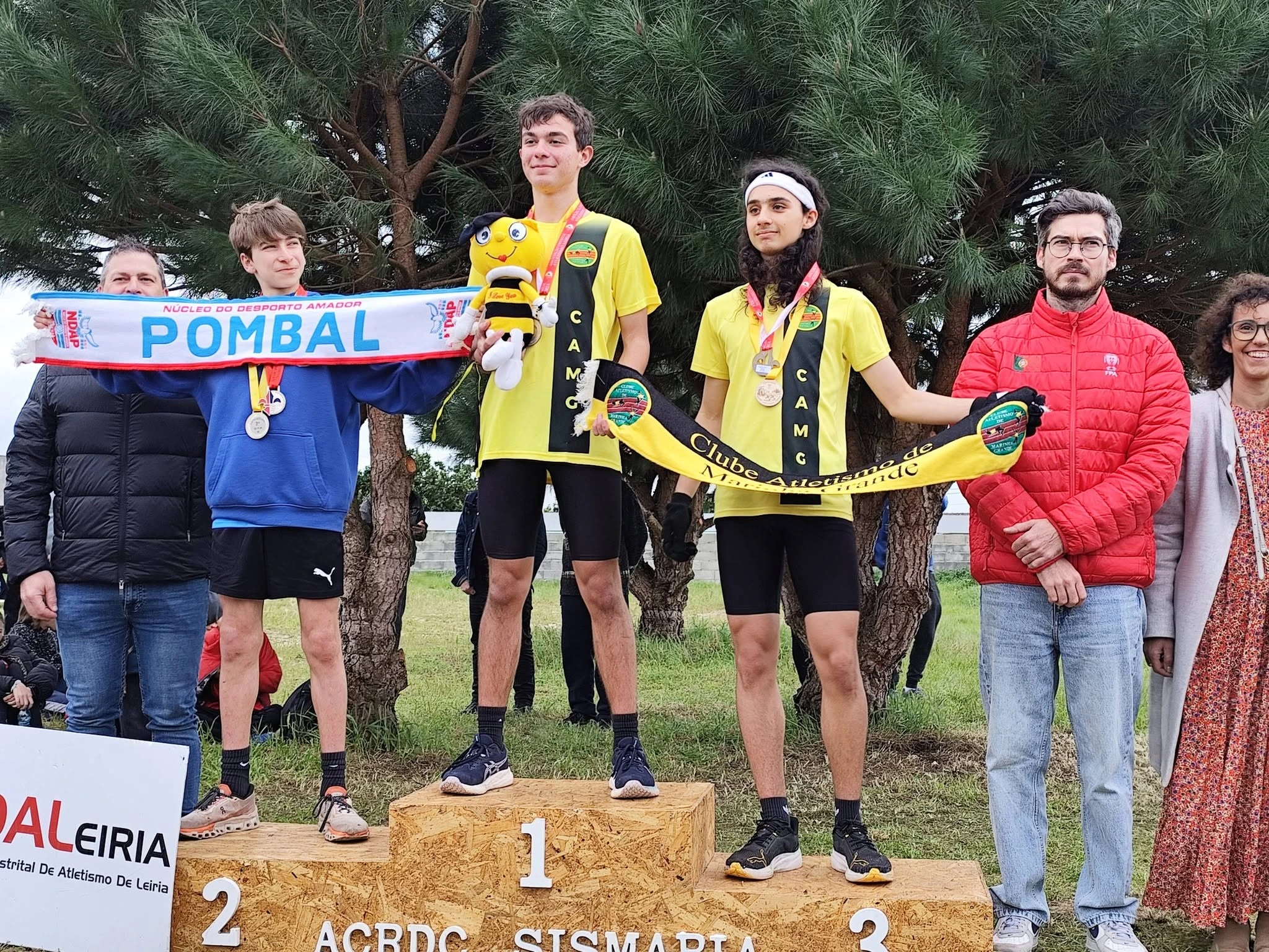 Equipa masculina SUB-16 CAMPEÃ DISTRITAL