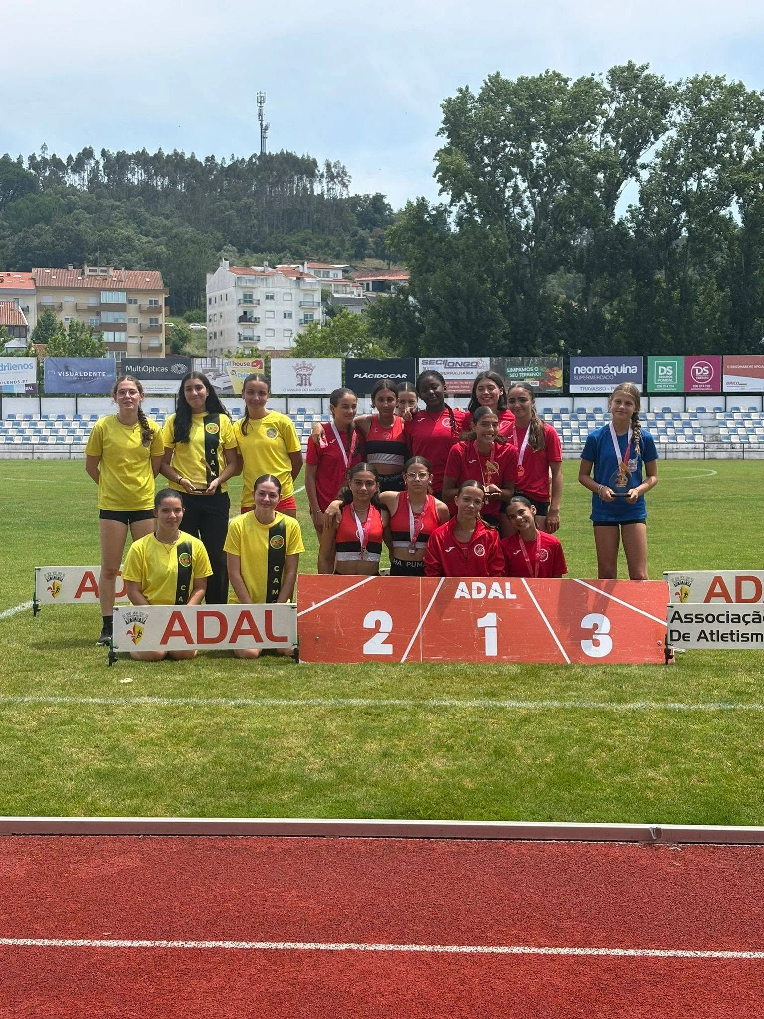 Equipas Sub-18 no Pódio Distrital