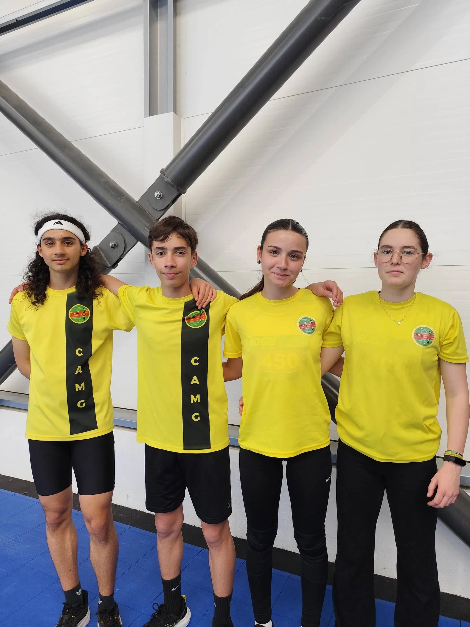 3º lugar coletivo no salto em altura Distrital