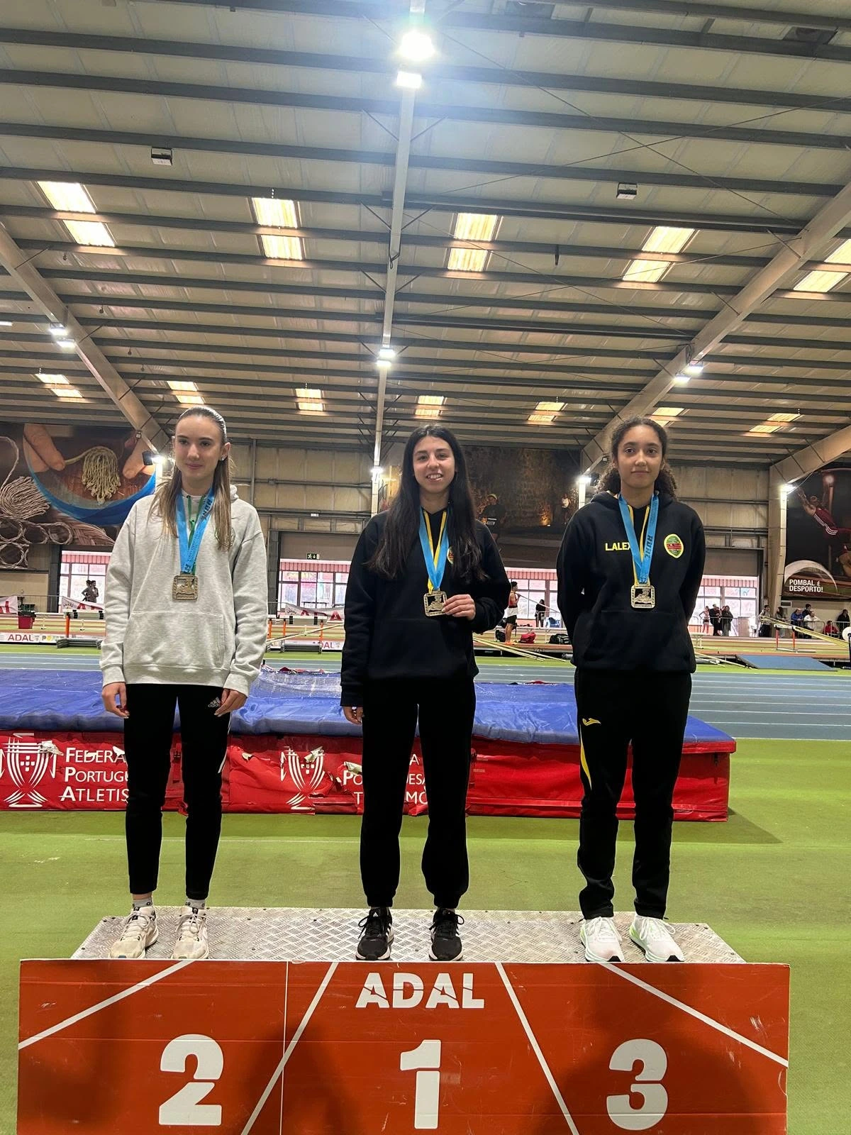 Três Medalhas no Torneio de Pombal